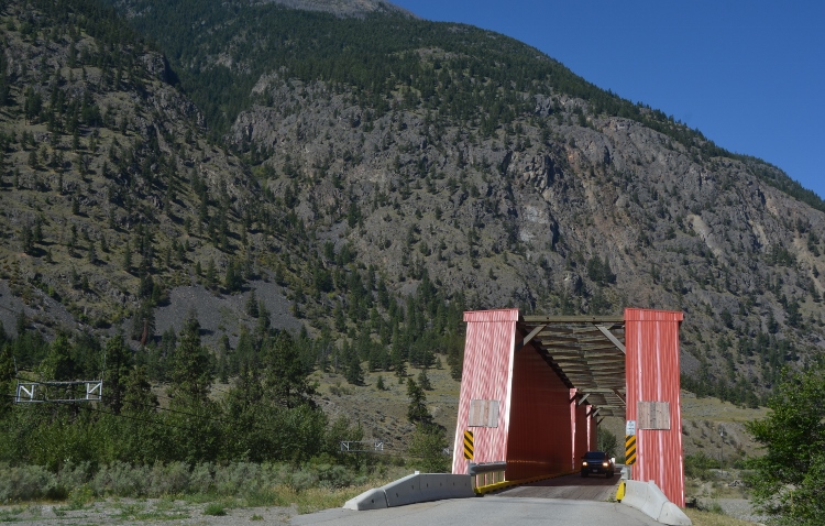 red covered bridge